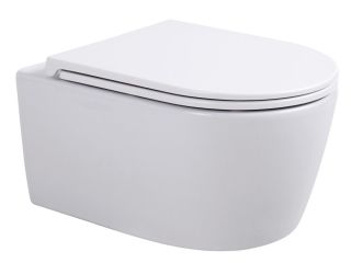 Подвесной унитаз Avimano Ambition 1000050 безободковый белый глянец